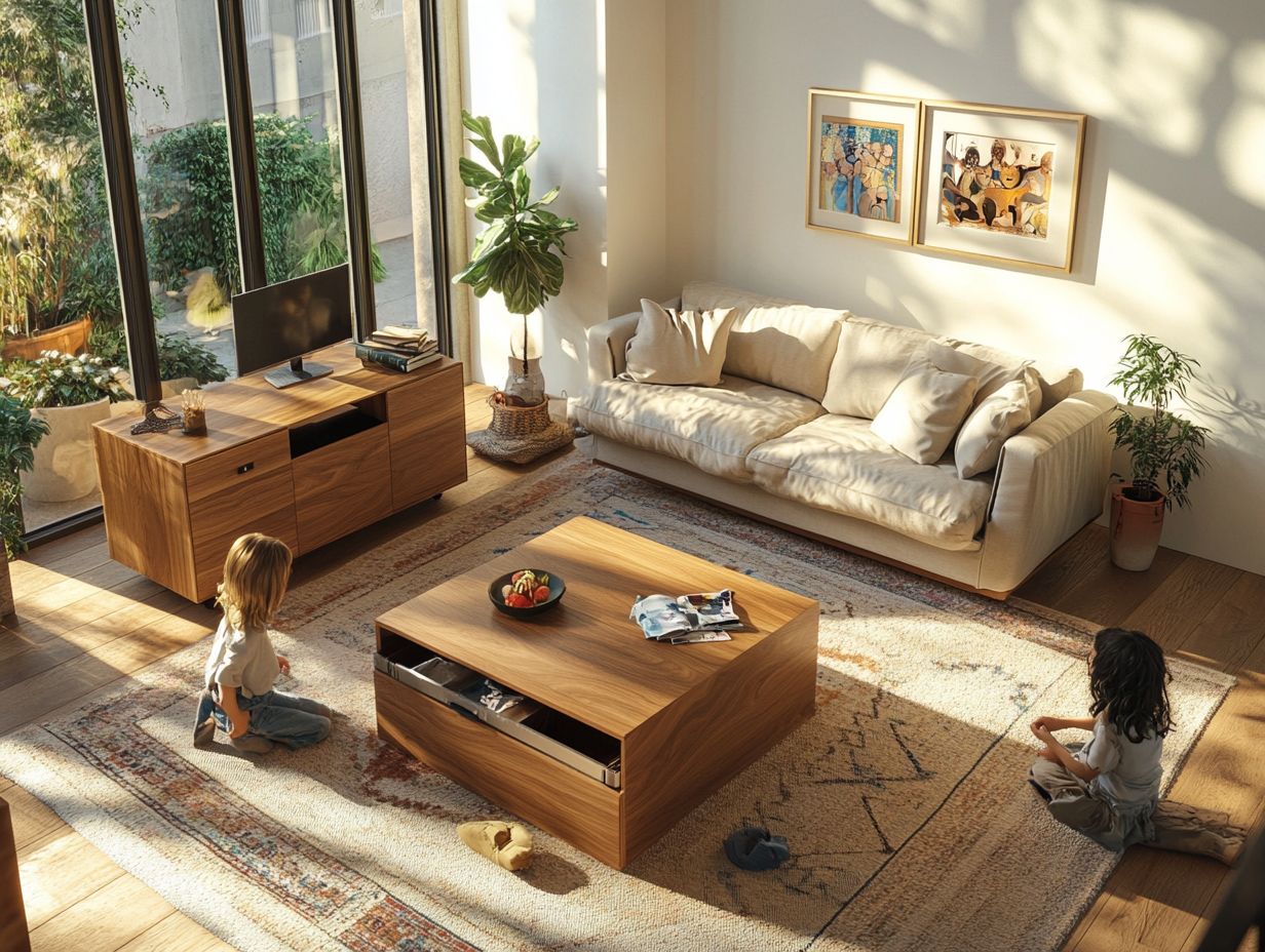 Discover essential multifunctional furniture pieces that optimize your living space.