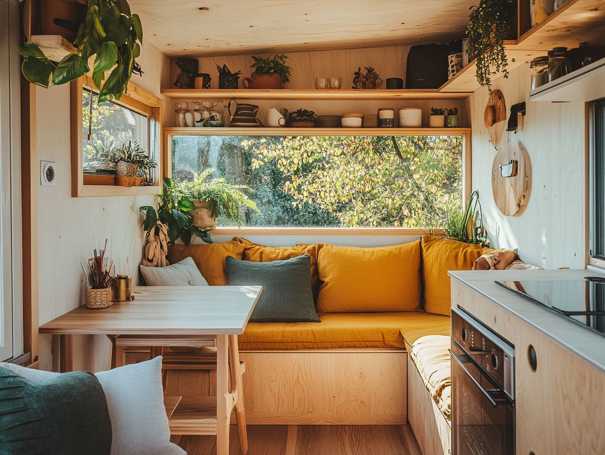 Space-saving decor hacks for tiny homes.