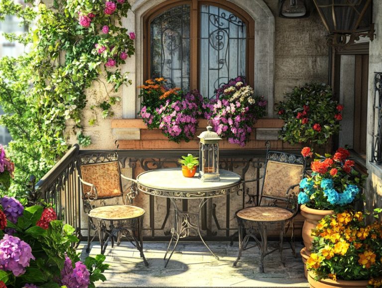 3 Key Considerations for Outdoor Furniture in Small Spaces