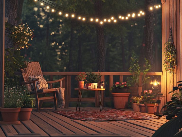 5 Best Outdoor Decor Ideas for Tiny Homes