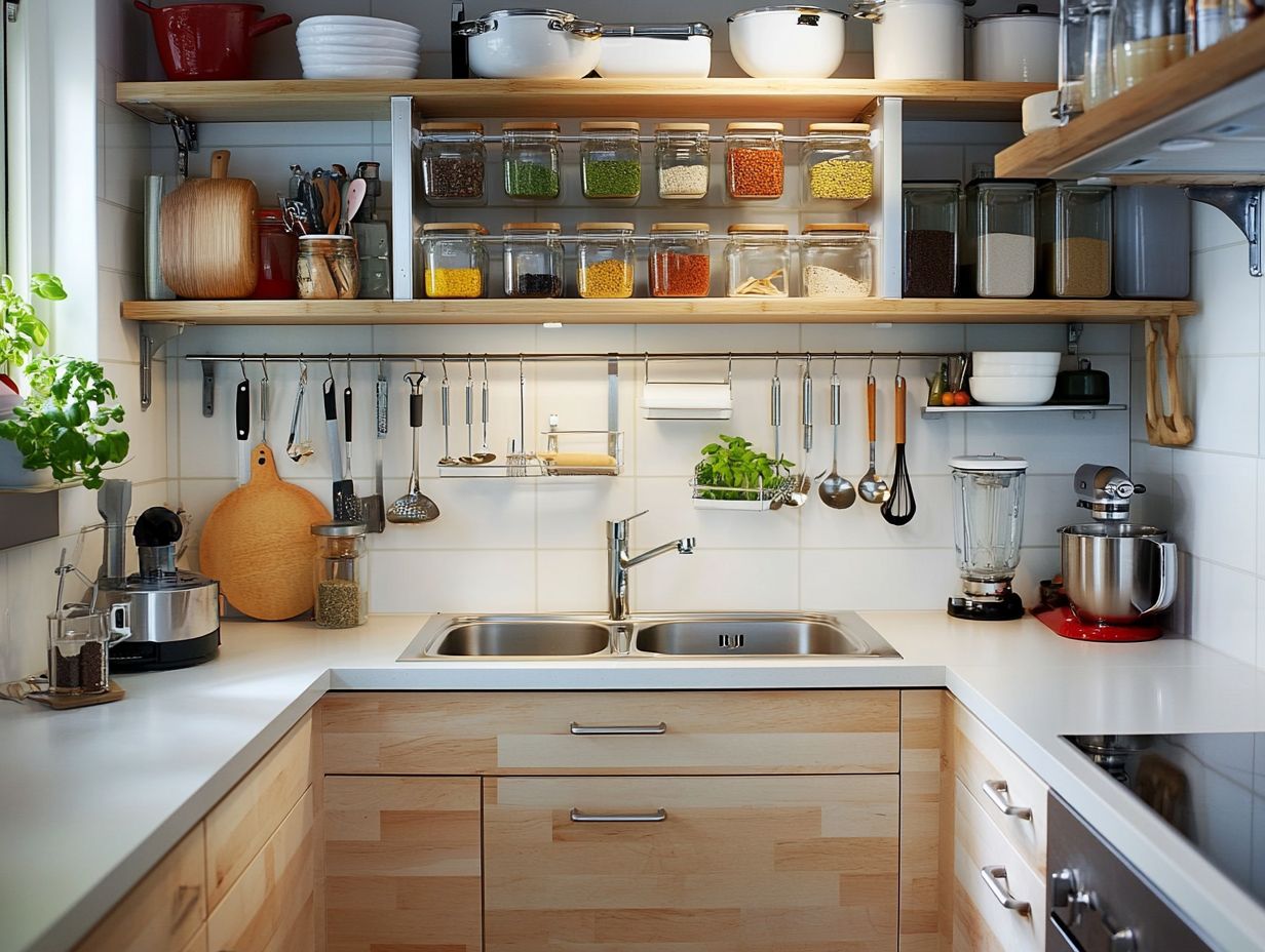 Visual guide to clever kitchen storage