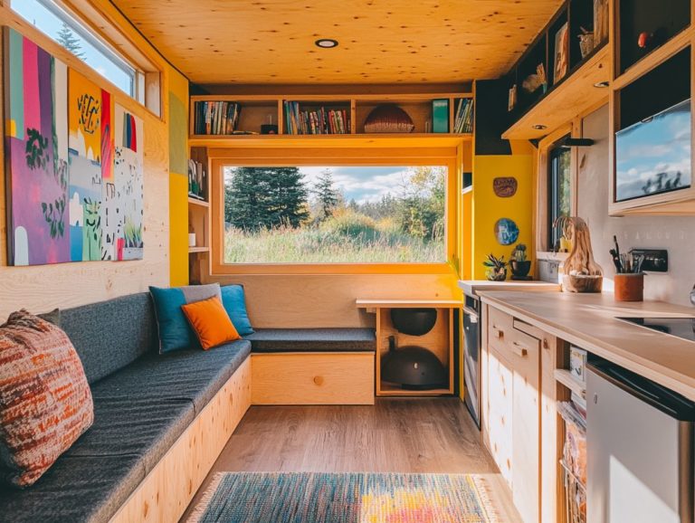 5 Creative Solutions for Tiny House Decor