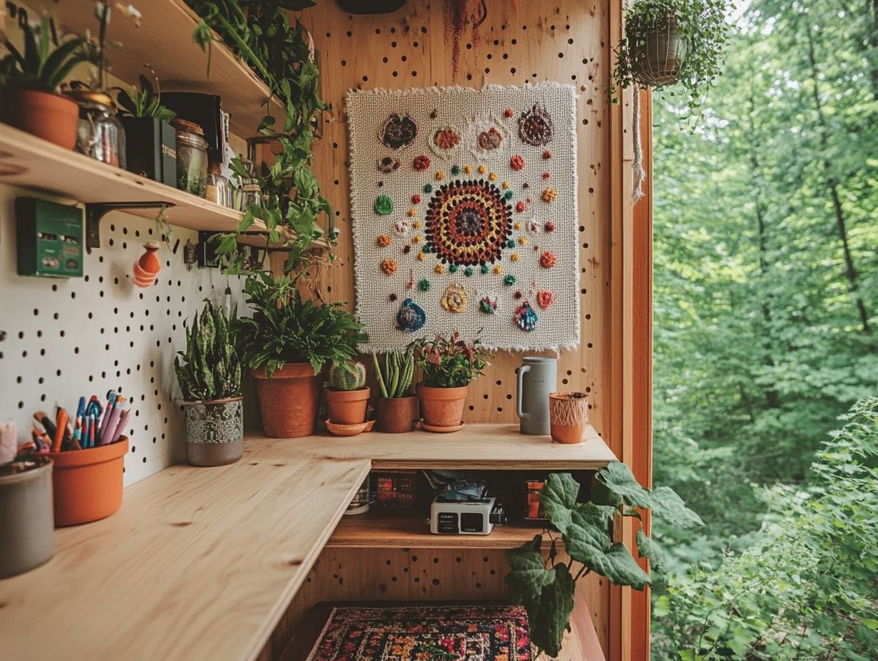 How Can DIY Decor Projects Help Save Money in a Tiny House?