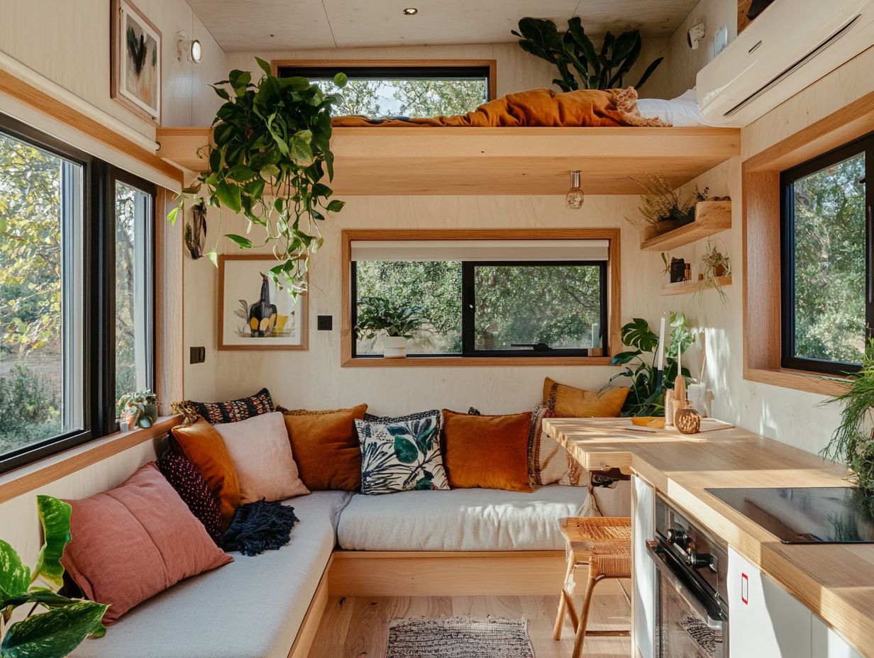 What are the 5 essential elements of tiny house decor?