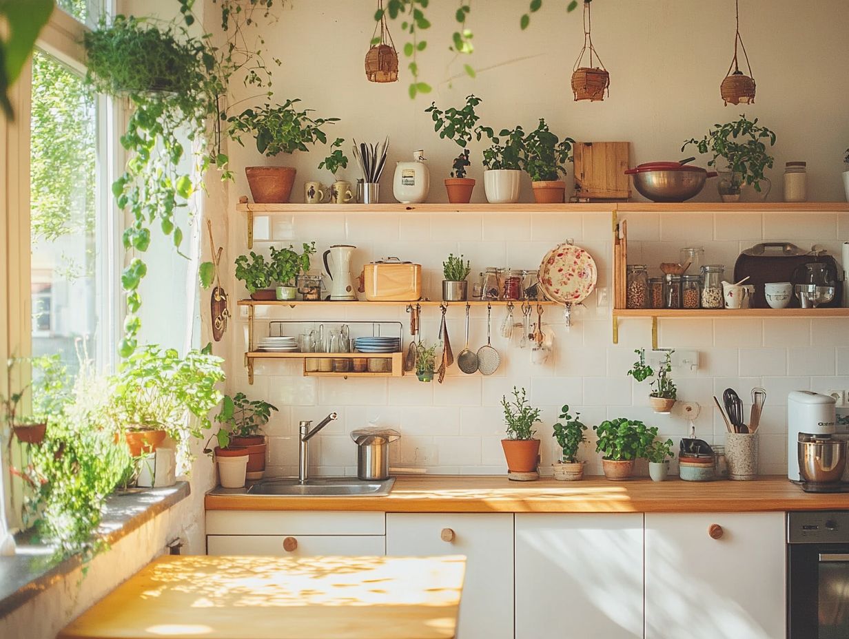 A summary of key takeaways for maximizing small kitchen spaces