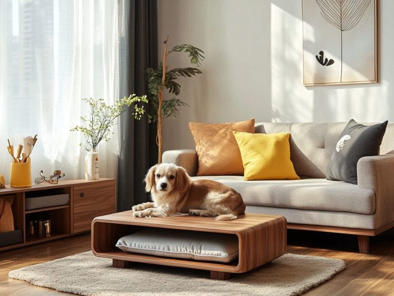 5 Multi-Functional Furniture Pieces for Pet Owners