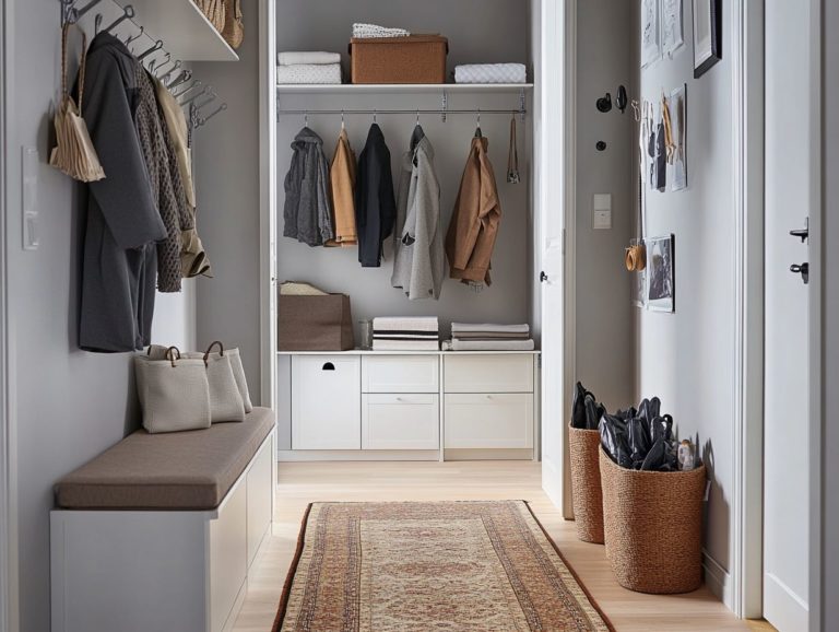 5 Smart Storage Solutions for Small Hallways