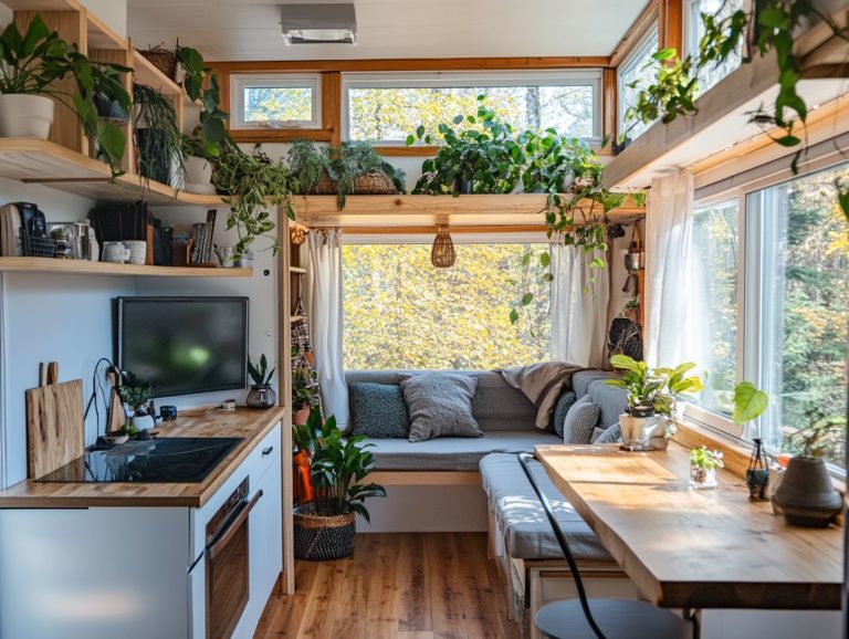 5 Ways to Implement Sustainable Decor in Tiny Homes