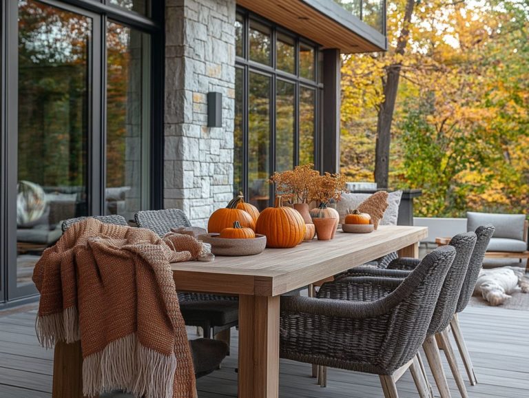 Adapting Outdoor Furniture for Seasonal Changes