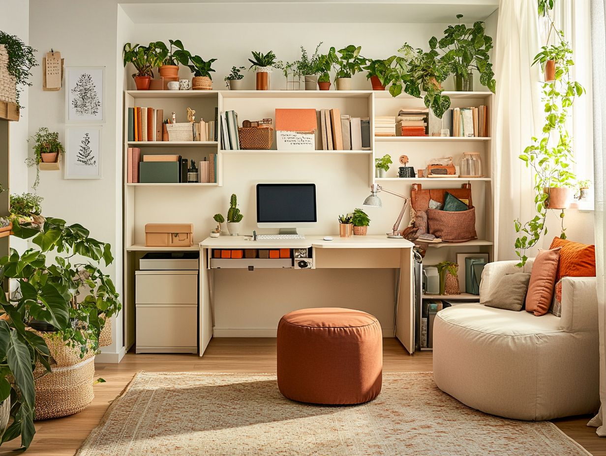 What are the best tips for organizing small spaces?