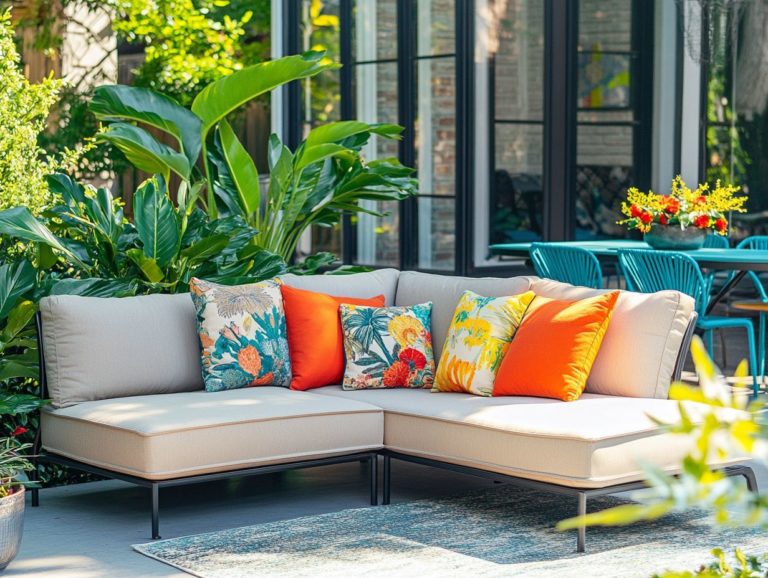 Choosing the Right Color Scheme for Outdoor Furniture