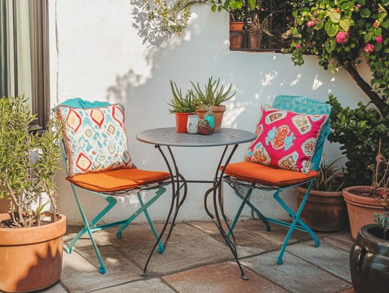 Choosing Weather-Resistant Outdoor Furniture for Tiny Areas