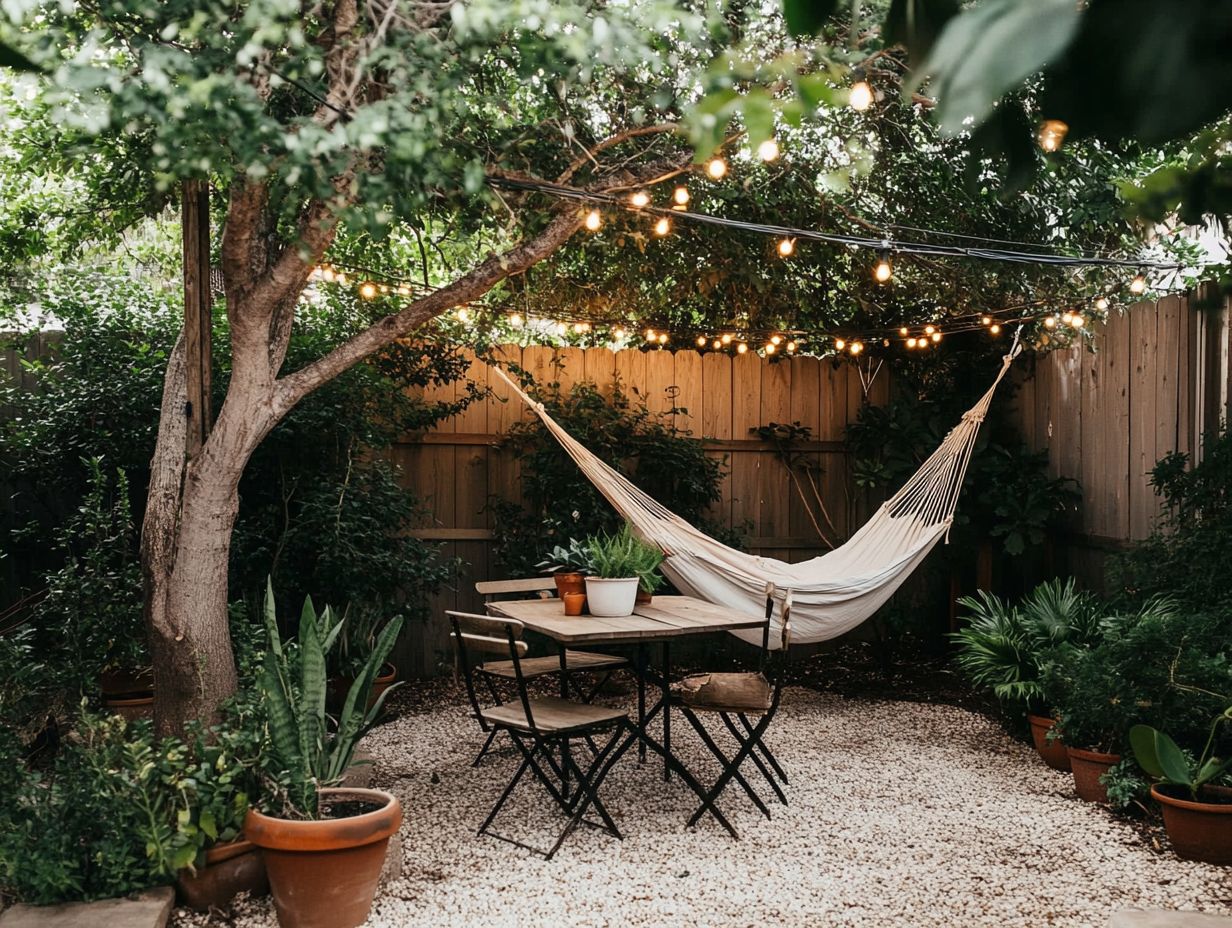 Key Takeaways for Small Outdoor Spaces