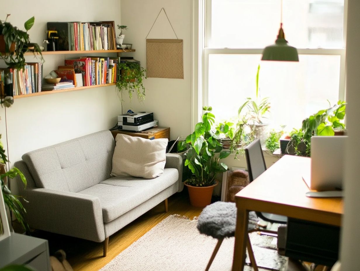 Is it possible to have multiple functional spaces in a small space?