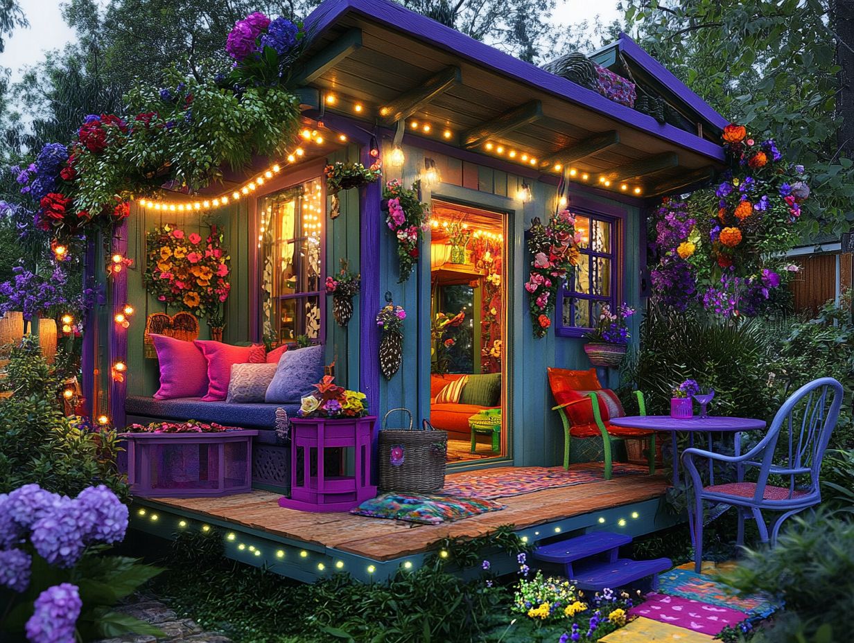 Tips to make your tiny house outdoor space more spacious