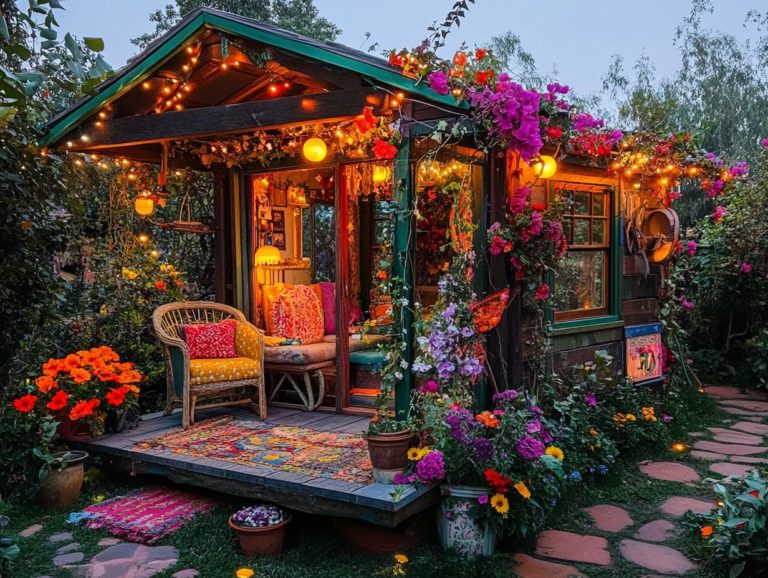 Creative Ideas for Tiny House Outdoor Decor