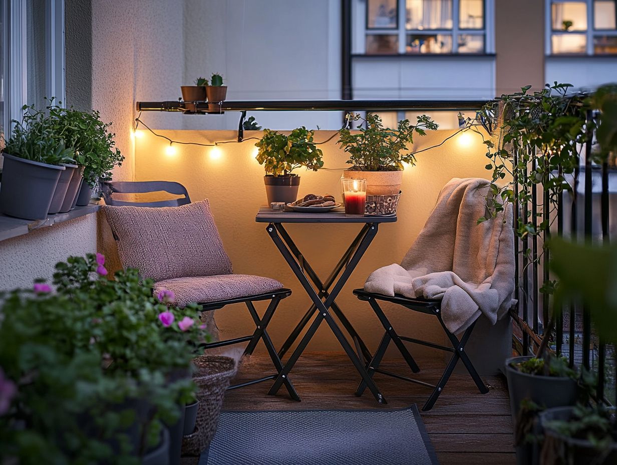 A collection of rustic tree stump seats in a beautifully landscaped outdoor area