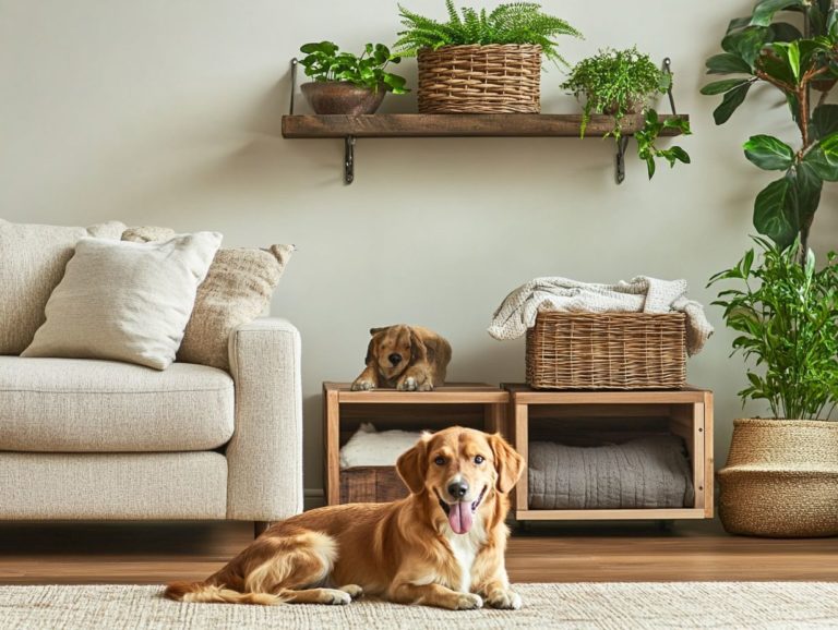 Creative Solutions for Pet Storage