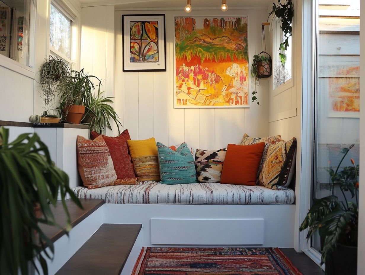 Inspiring ideas for decorating small living areas