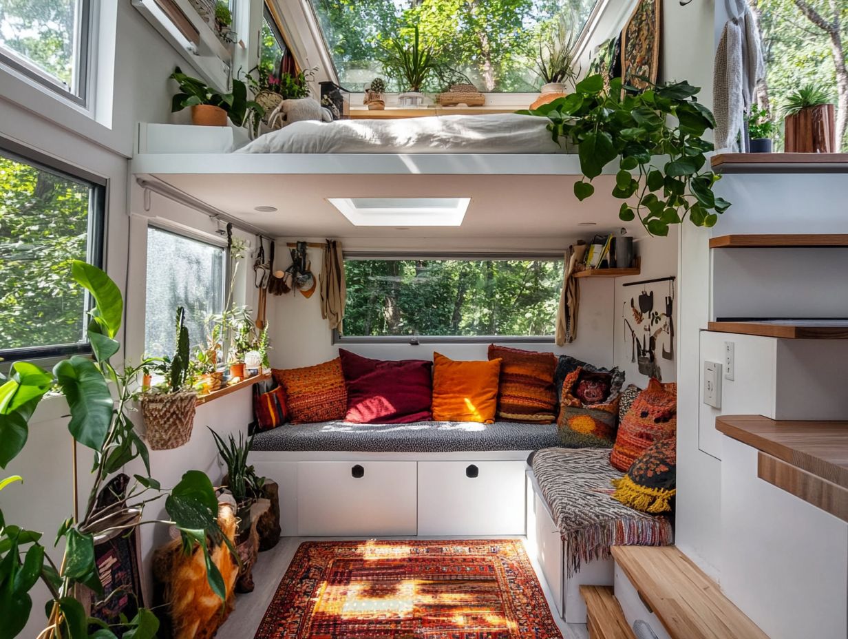 FAQs about decorating and living in a tiny house