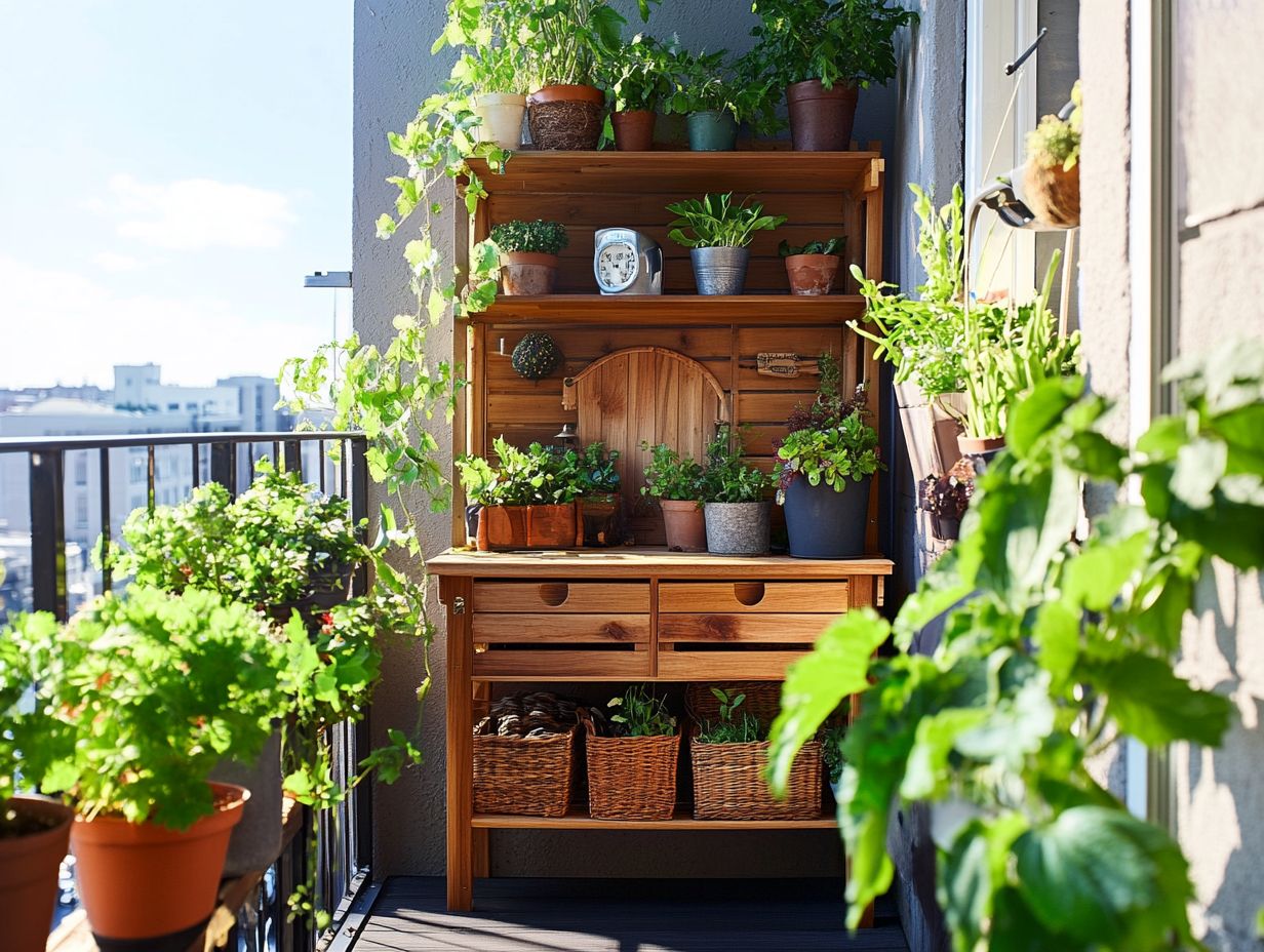 Creative Storage Solutions for Small Outdoor Areas