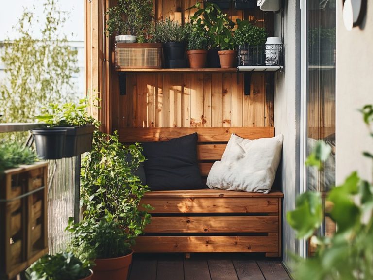 Functional Outdoor Storage Solutions for Tiny Spaces