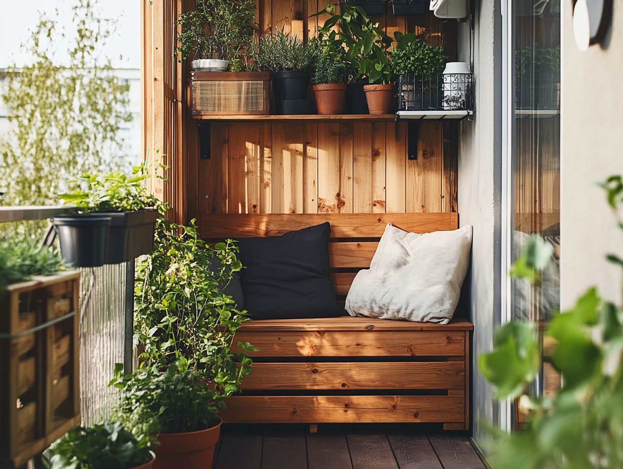 Image showcasing key takeaways for outdoor storage solutions.