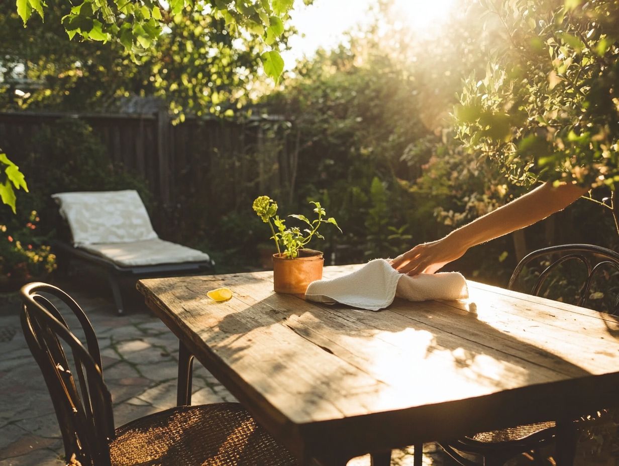 Protecting Outdoor Furniture