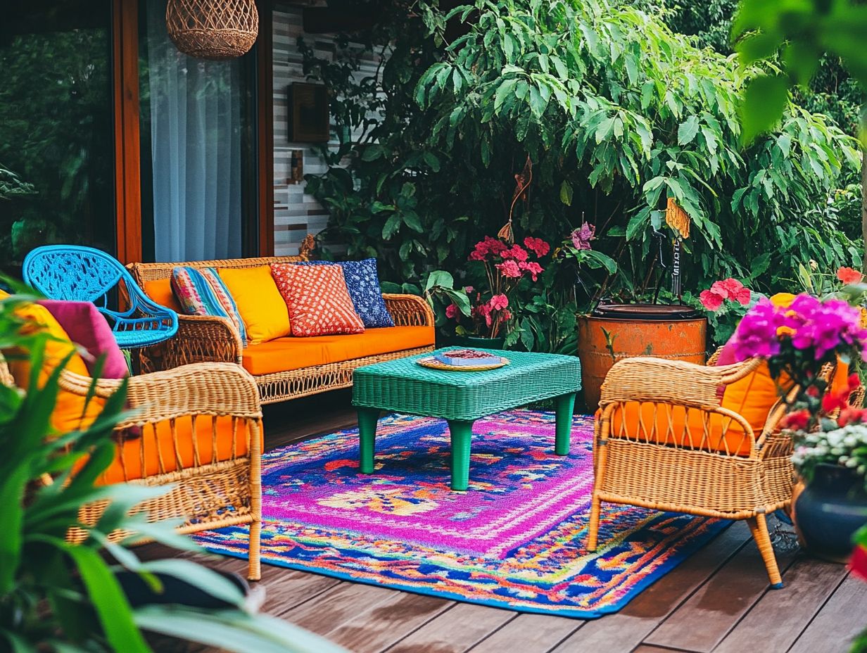 Popular Color Choices for Outdoor Furniture