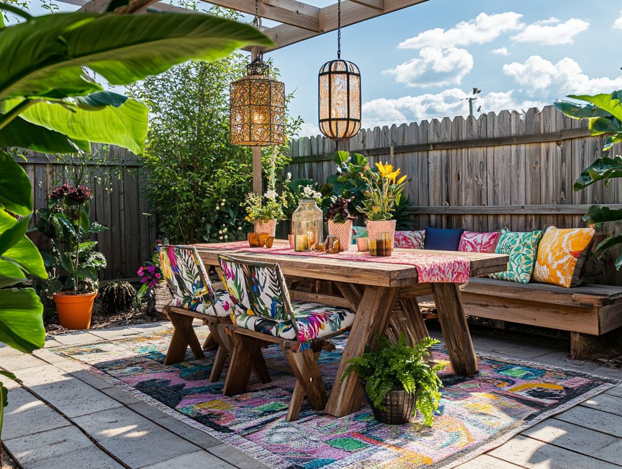 Maintenance and Durability of Outdoor Decor