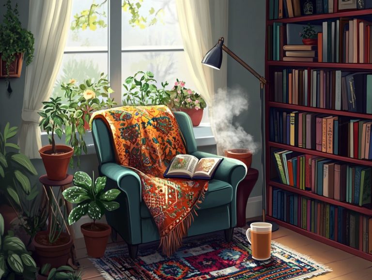 How to Create a Cozy Reading Nook in Small Spaces