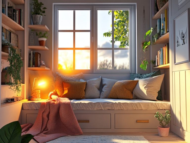 How to Create a Cozy Storage Nook