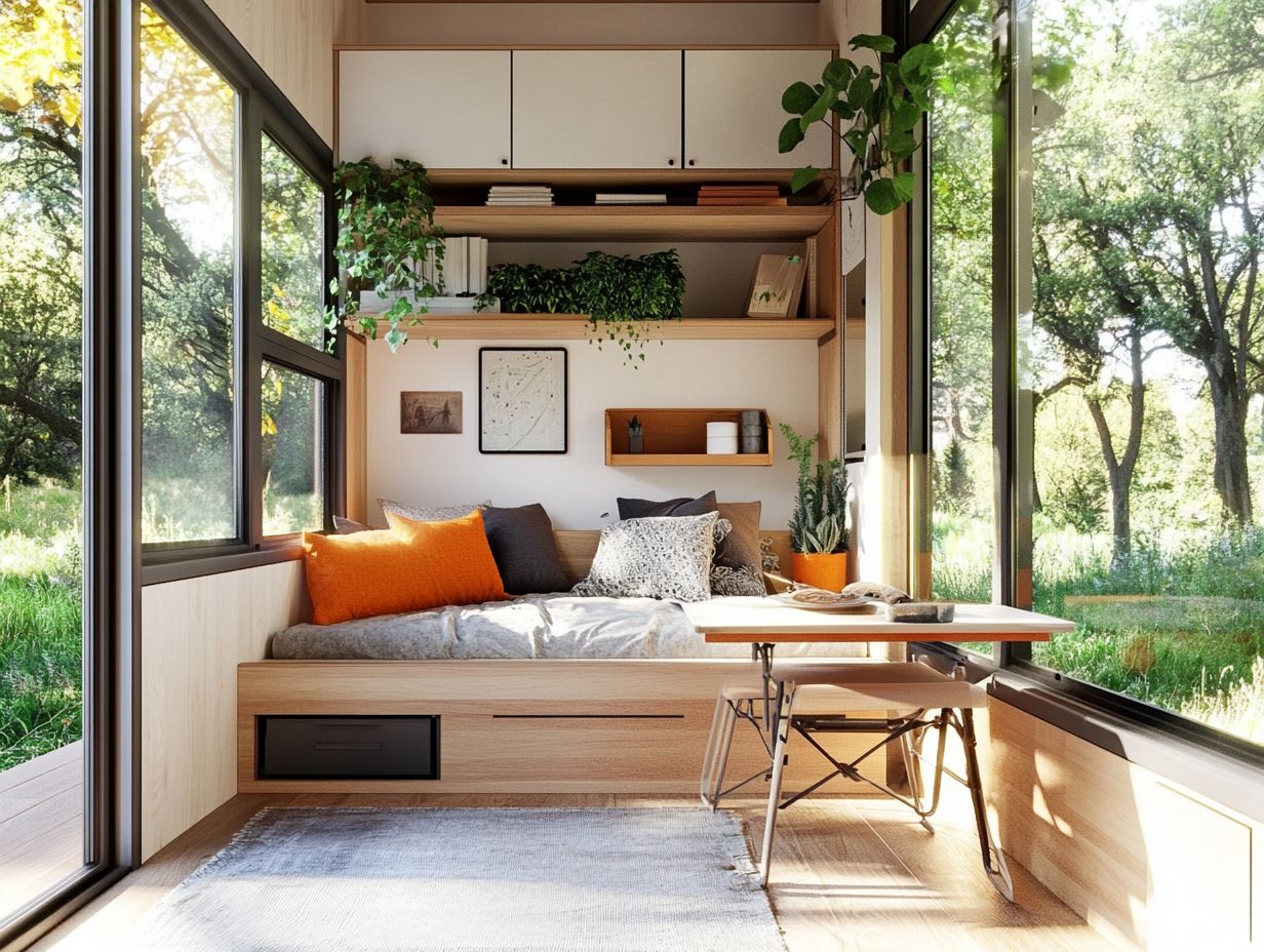 Creative solutions for tiny homes