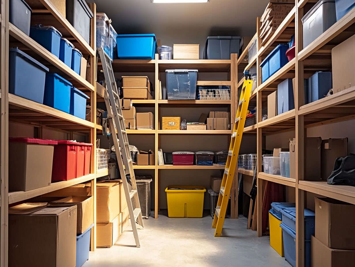 Image depicting the importance of a functional storage space with an organized room.