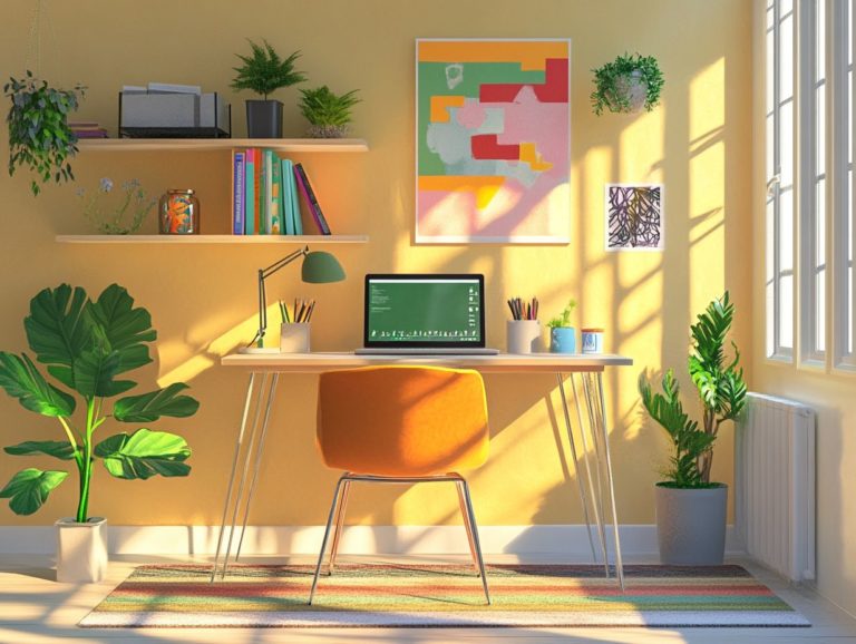 How to Create a Functional Tiny Office Decor