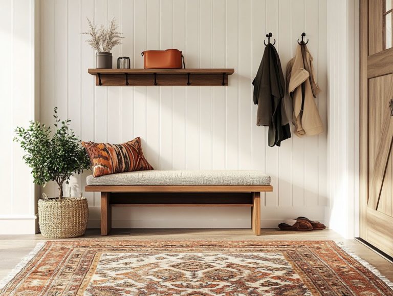 How to Create a Tidy Entryway with Storage