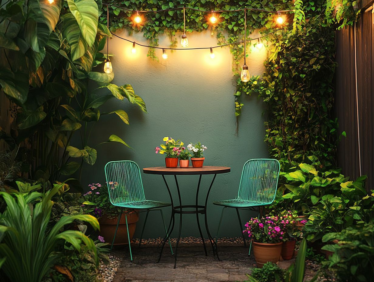 Beautifully arranged vertical garden ideas for small spaces