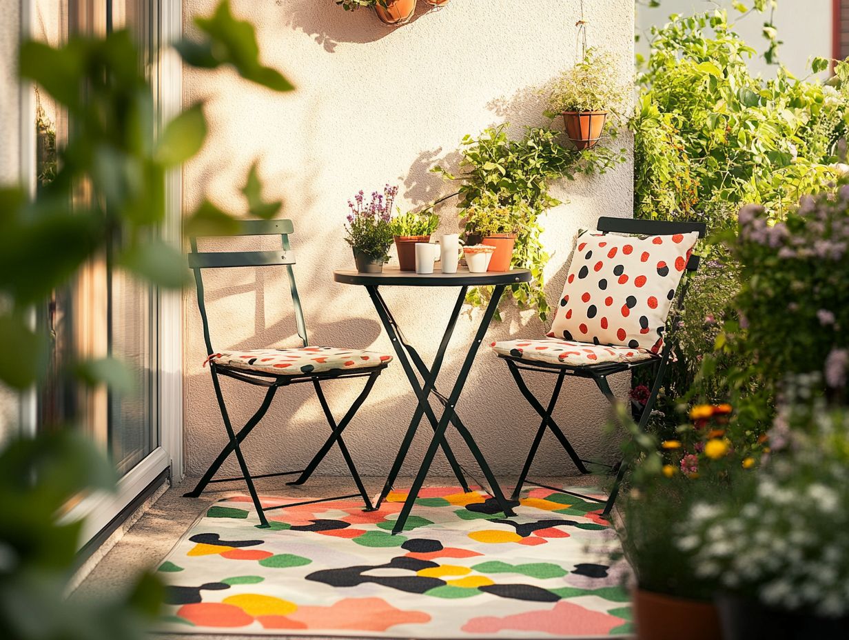 Types of Affordable Outdoor Furniture