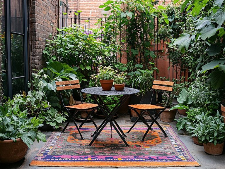 How to Find Affordable Outdoor Furniture for Small Spaces