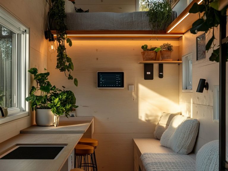 How to Incorporate Technology in Tiny House Decor