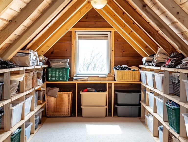 How to Maximize Your Attic Storage