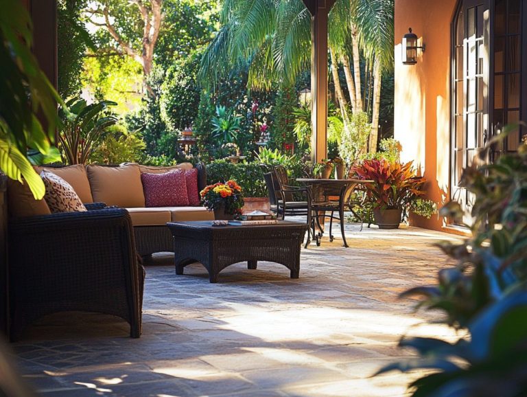 How to Use Outdoor Furniture to Expand Living Space