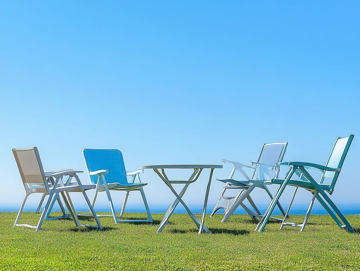 Highlights of Lightweight Outdoor Furniture Benefits