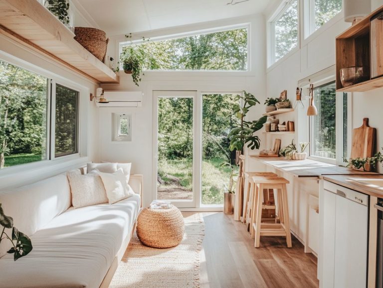 Maximizing Natural Light in Tiny House Decor