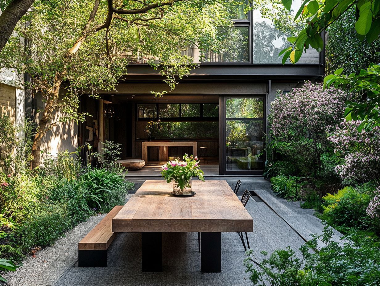 Explore these inspiring design ideas for minimalist outdoor spaces