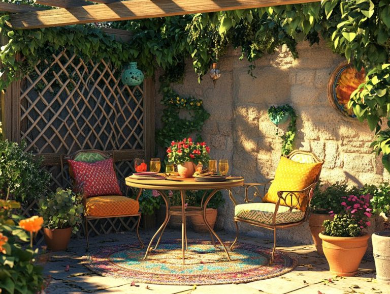 Outdoor Furniture for Tiny Backyards: A Guide