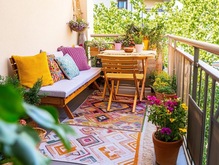 Outdoor Furniture Trends for Small Spaces in 2024