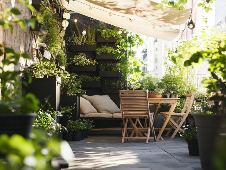 Outdoor Space-Saving Solutions for Patios