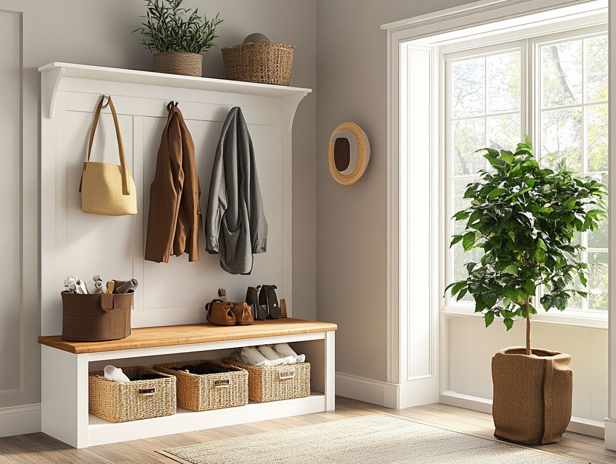 Essential Items for Entryway Storage