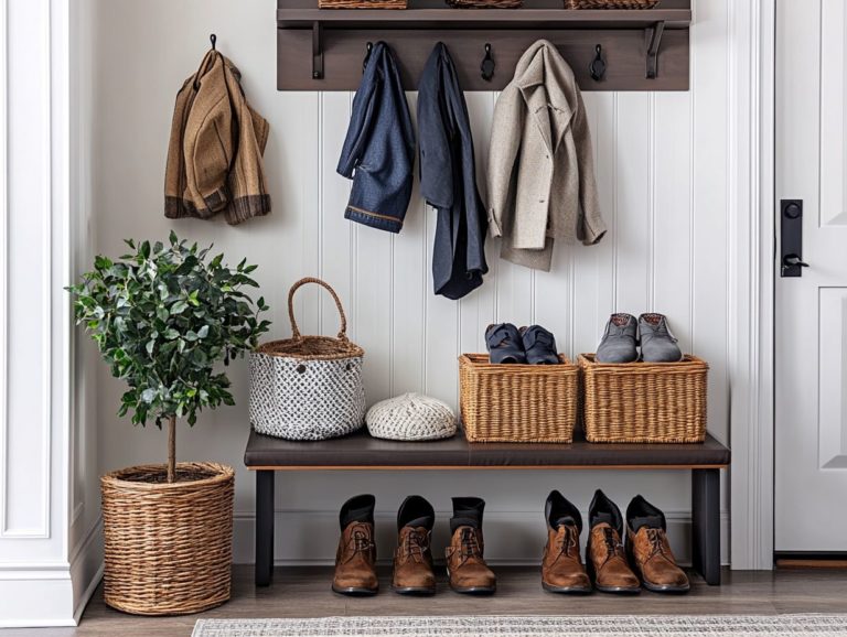 Smart Storage Solutions for Entryways